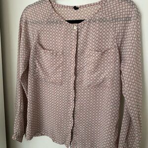 Stile Benetton Pink Patterned Top